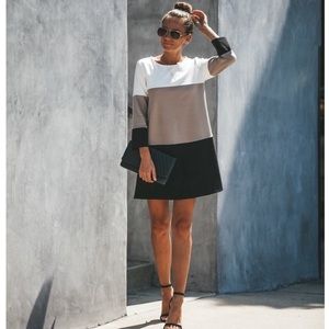 Vici Expensive Taste Colorblock Dress 🖤🖤